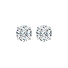 14KT WHITE GOLD DIAMOND (3/4CTW) EARRING