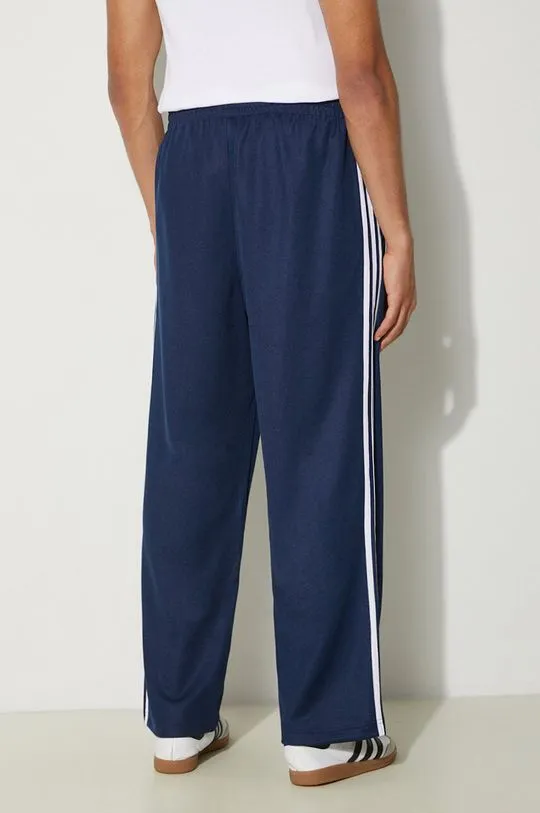 adidas Originals joggers Adicolor Baggy Fit Firebird Pant navy blue color IZ2466