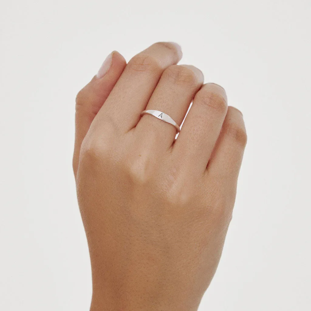 Anillo ONDAS Plata