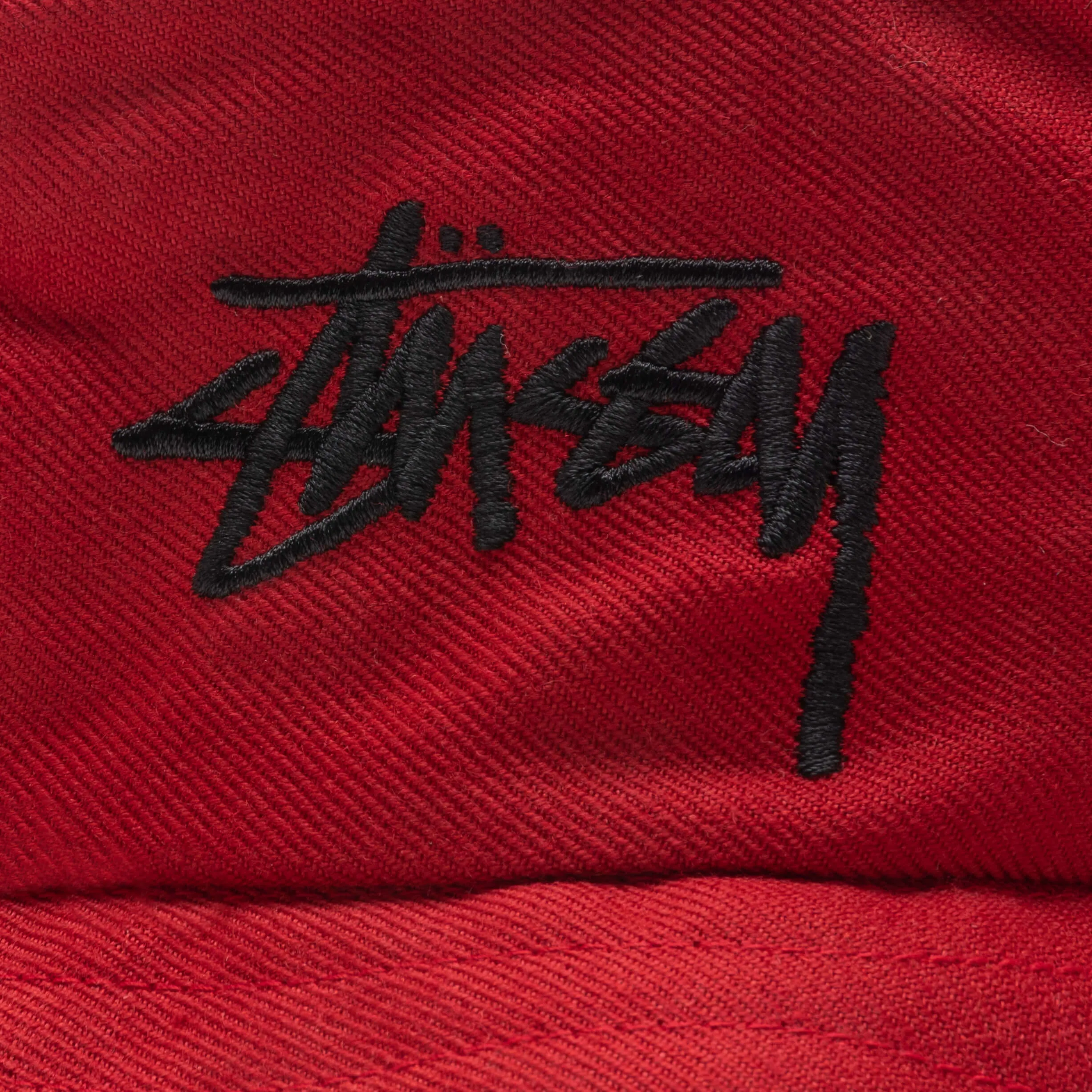 Big Stock Bucket Hat - Deep Red