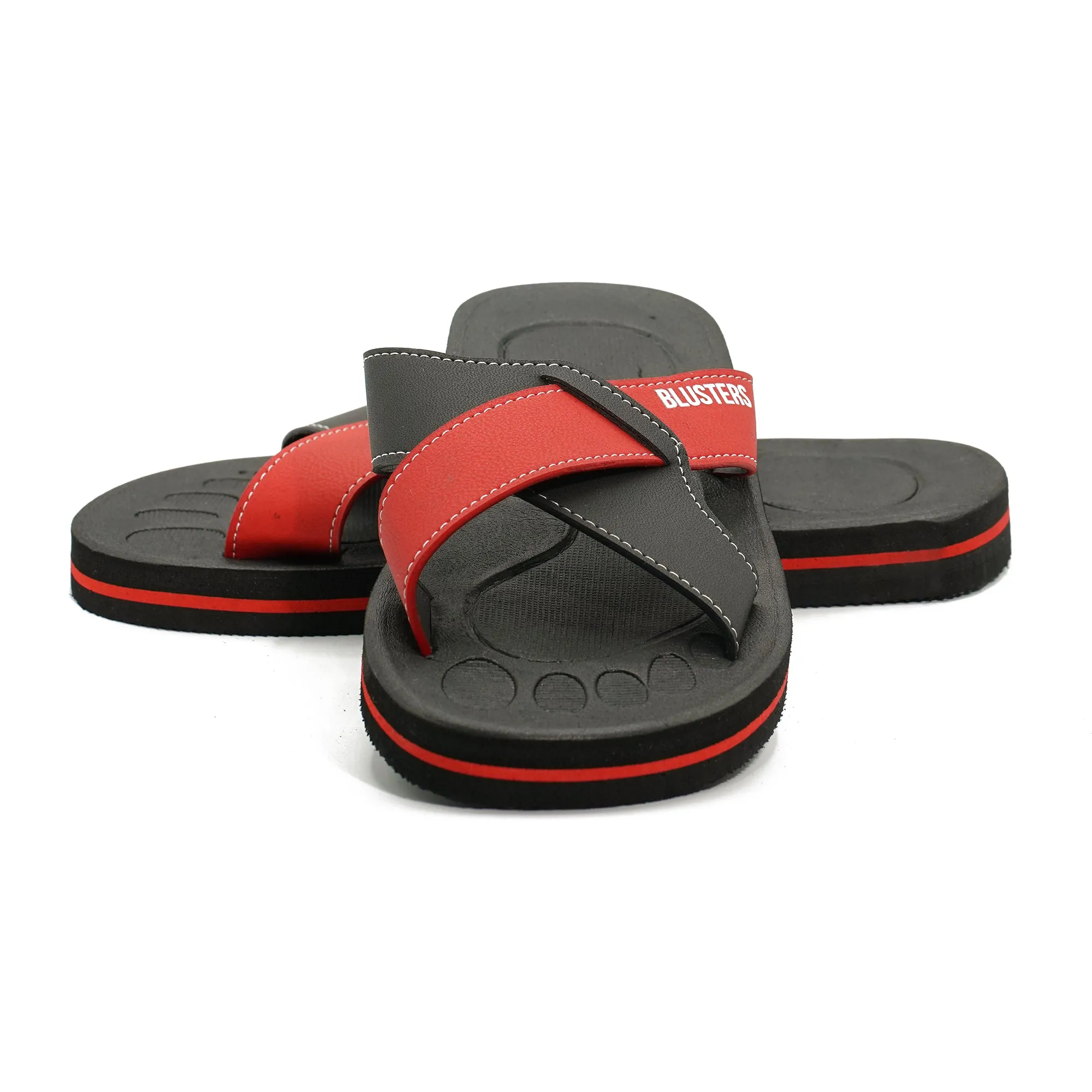 Blusters Multi Strap Slippers