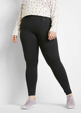 bonprix Elasticated Waist Thermal Leggings