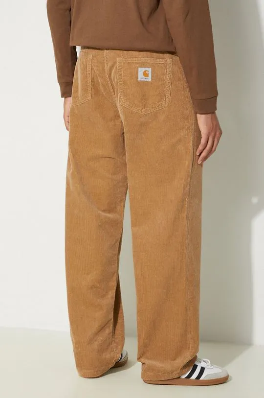 Carhartt WIP corduroy trousers Landon Pant beige color I032297.2FS02