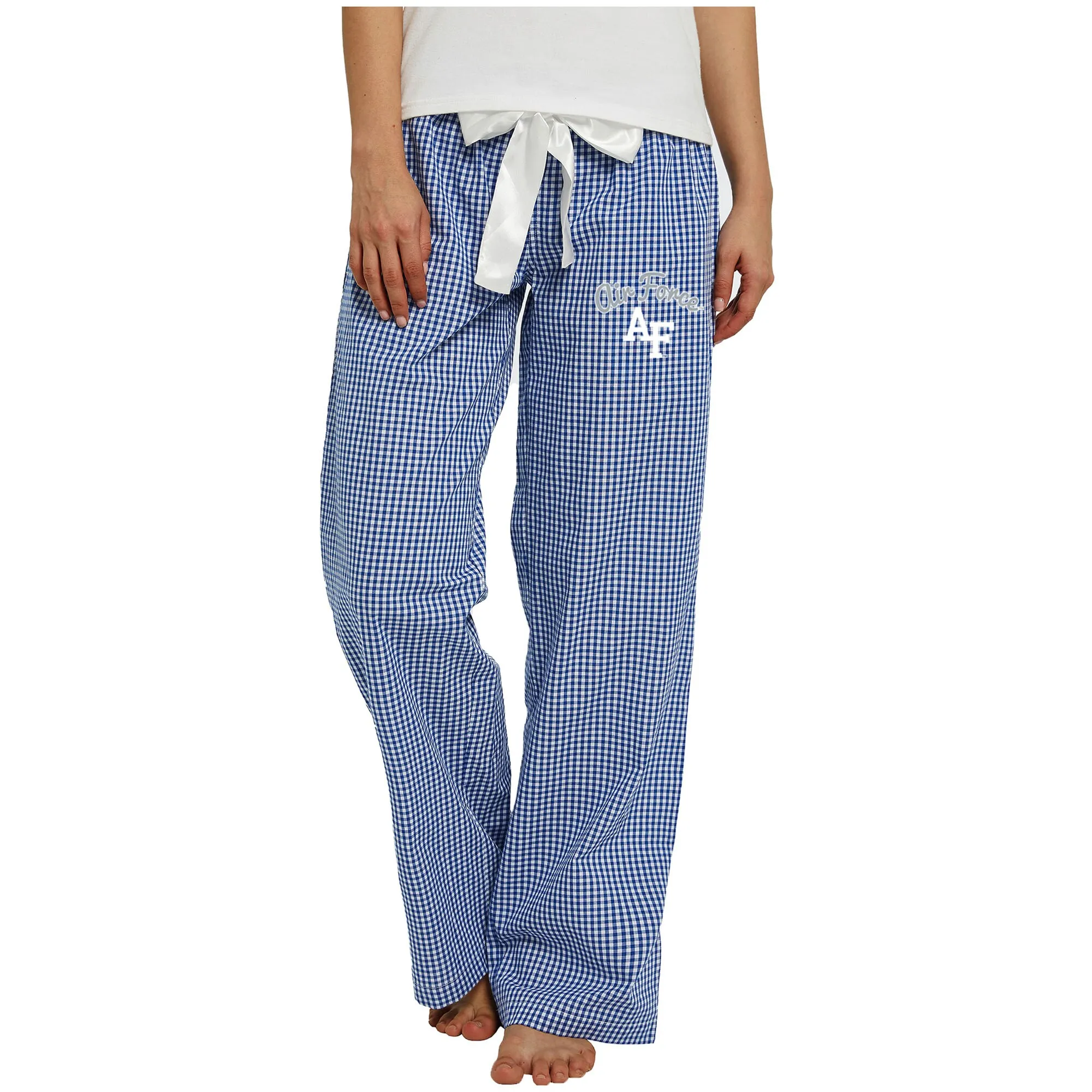 Concepts Sport Air Force Falcons Women's Royal/White Tradition Lightweight Lounge Pants