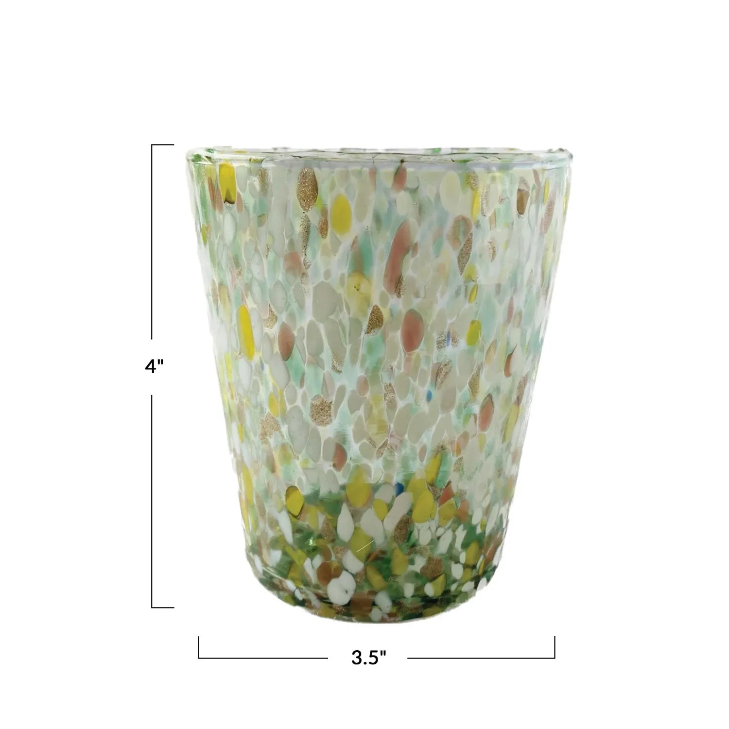Confetti Glass Vessel
