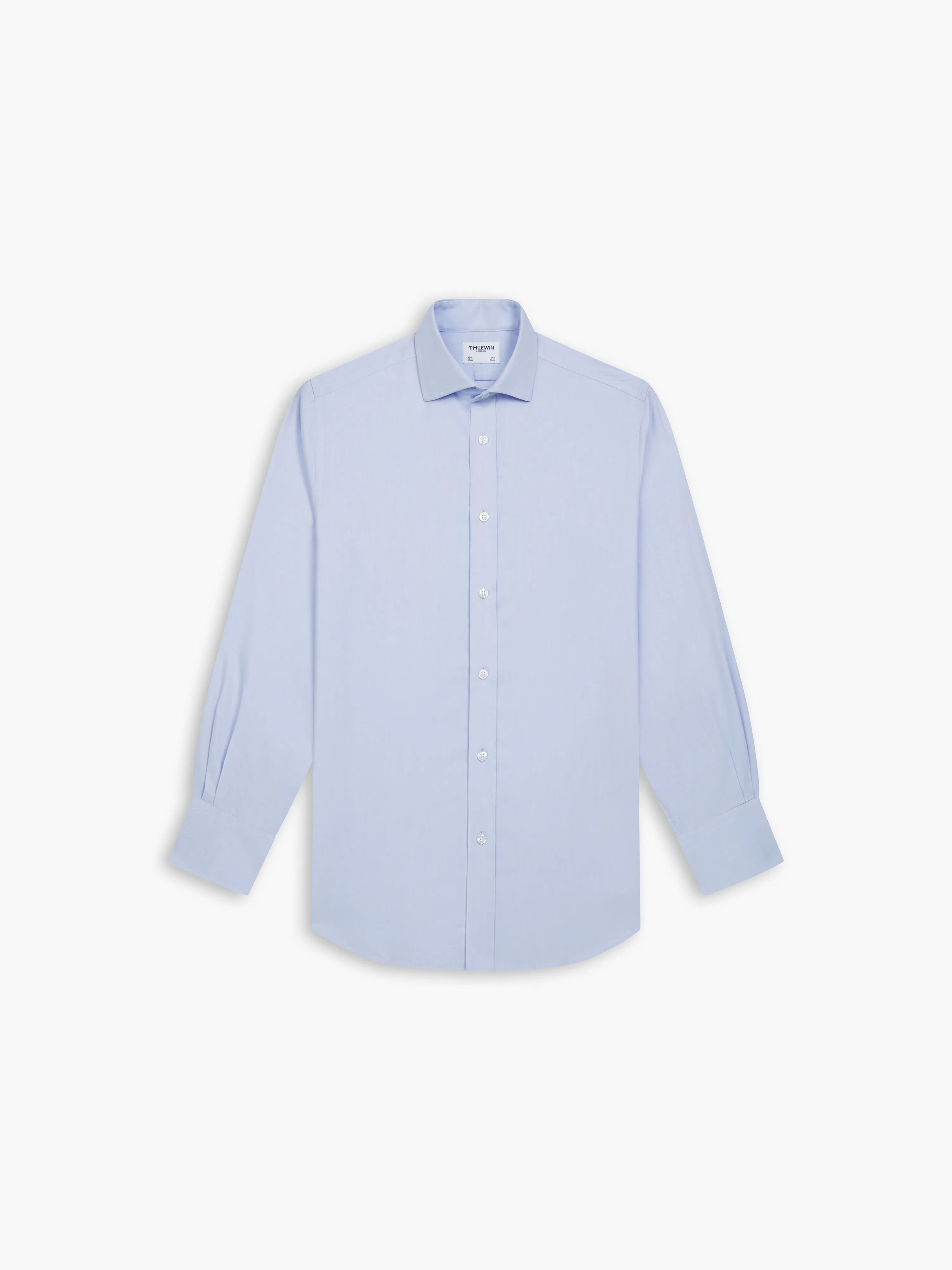 Cutaway Collar Non-Iron Twill