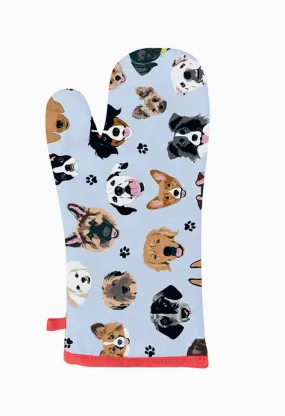 Dogs Oven Mitt