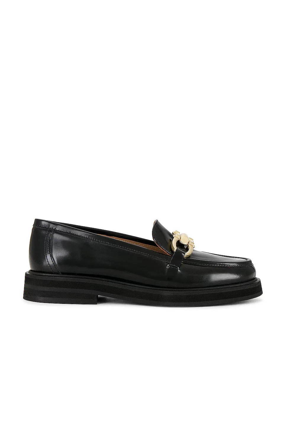 Flattered   Samantha Leather Black