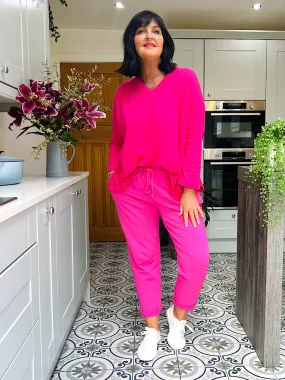 Fuchsia Essential Joggers Stella