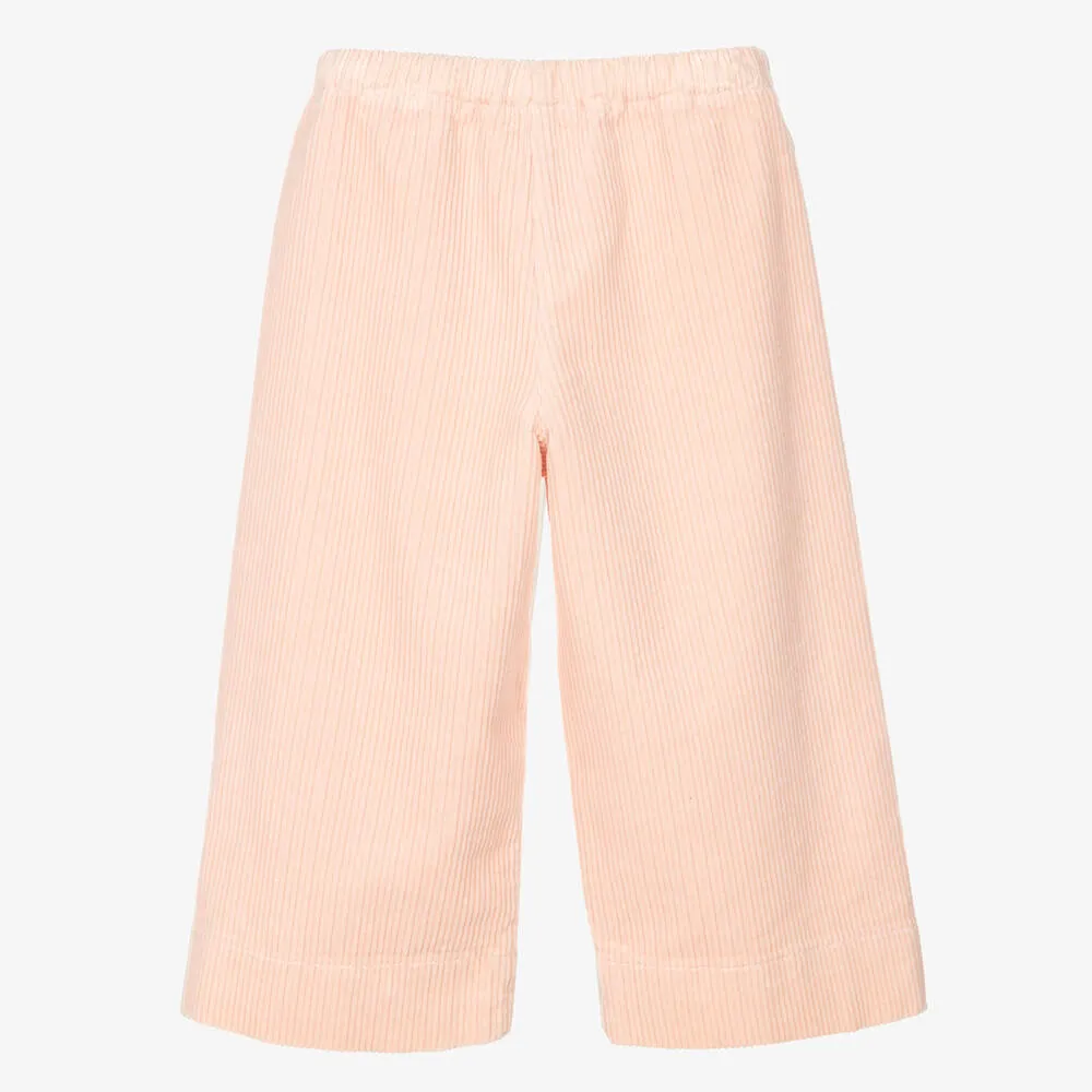 Girls Pink Corduroy Trousers