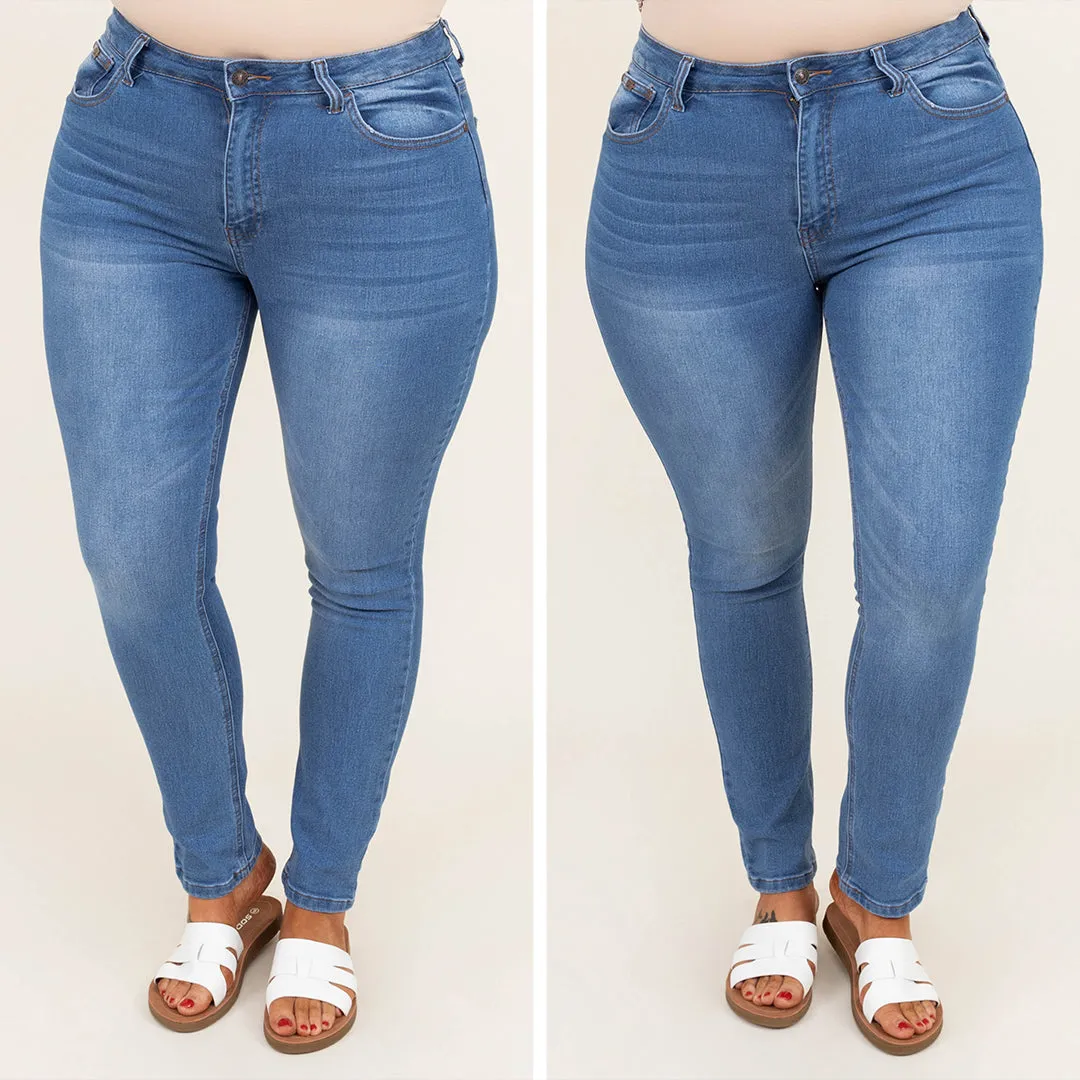 Highly Selective Jeggings, Medium Wash