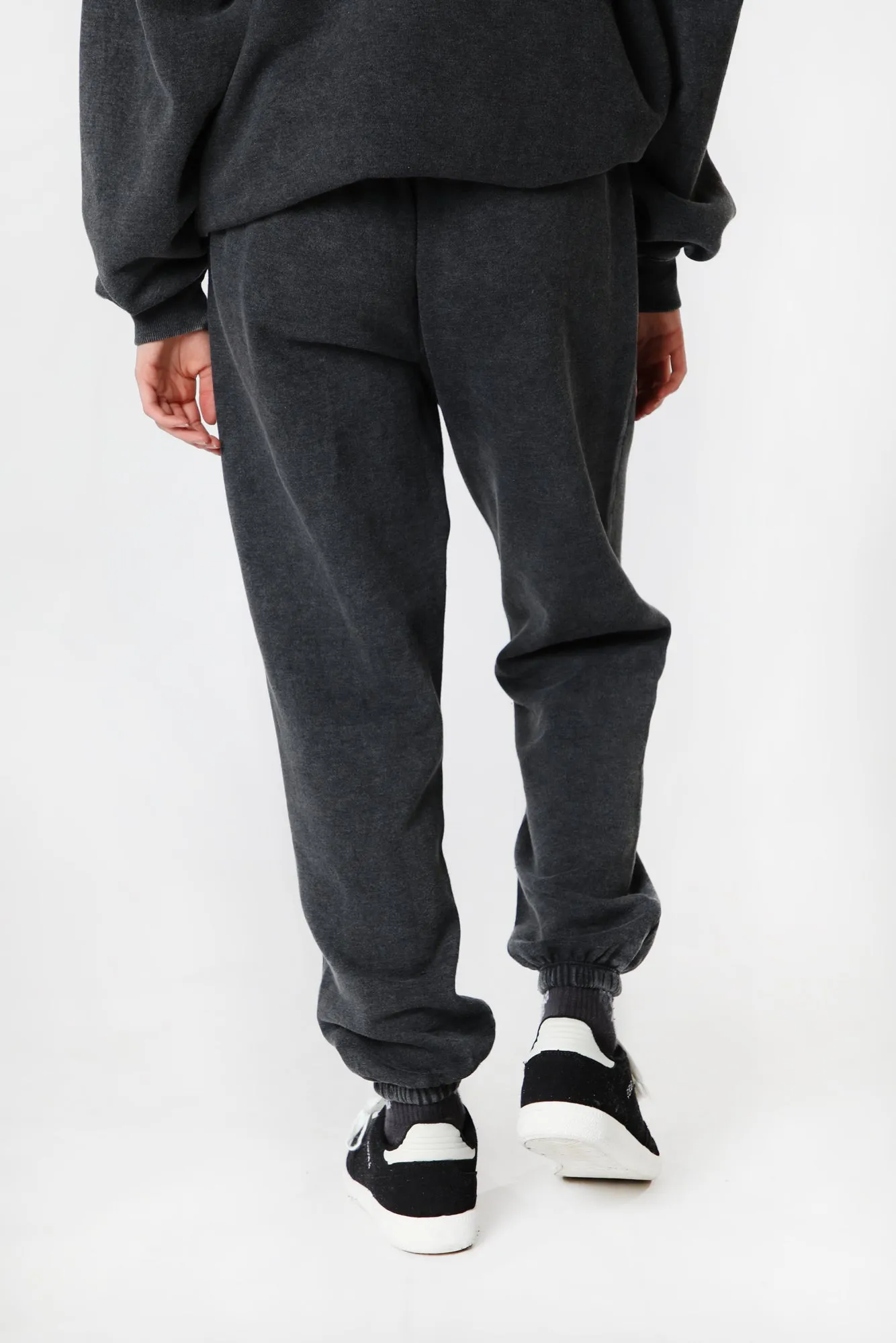 Jogger en Molleton Noir Sovrn Voices Femme