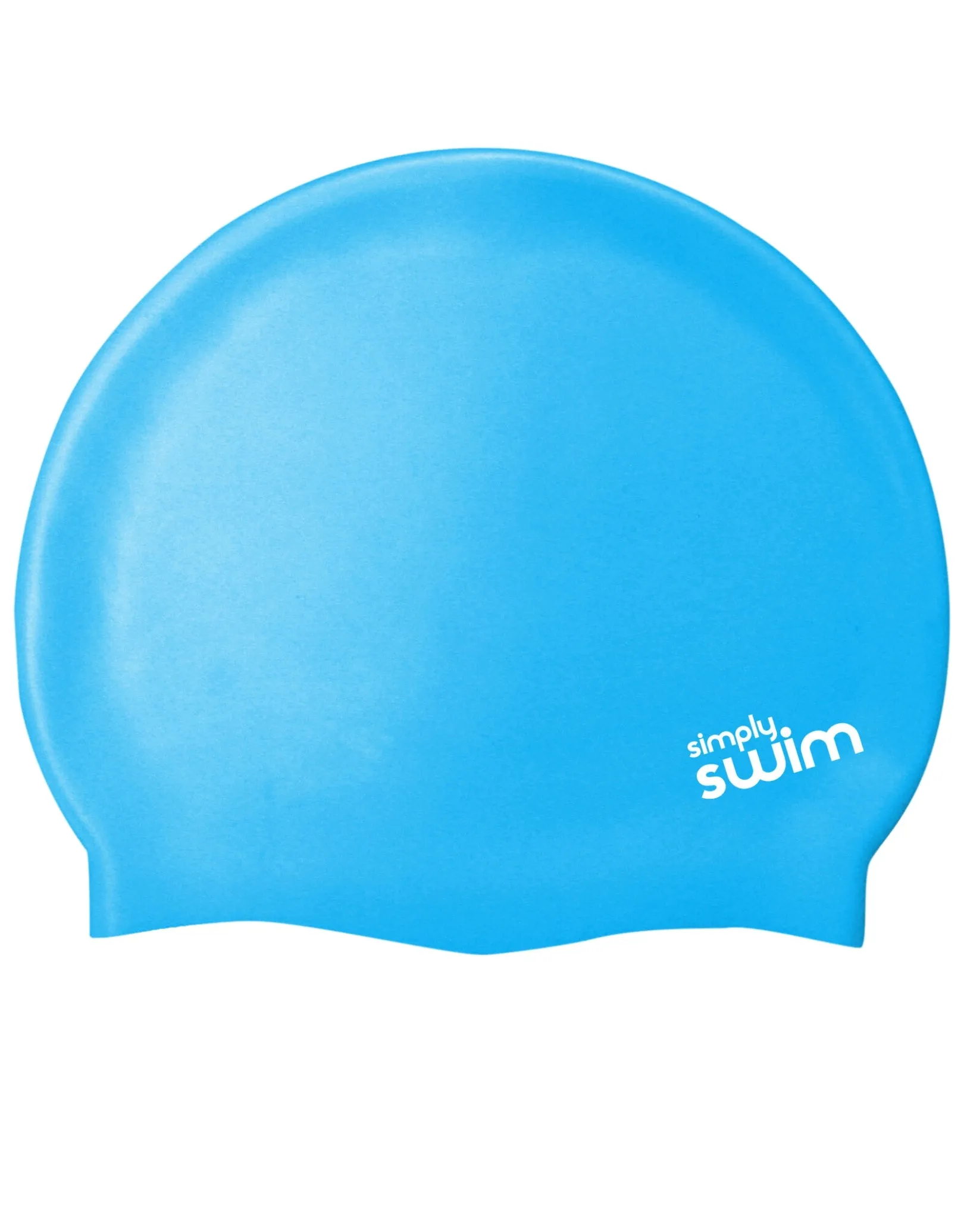 Junior Silicone Swim Cap - Solid Colours