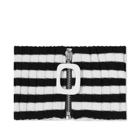 JW Anderson Ribbed NeckbandBlack & White