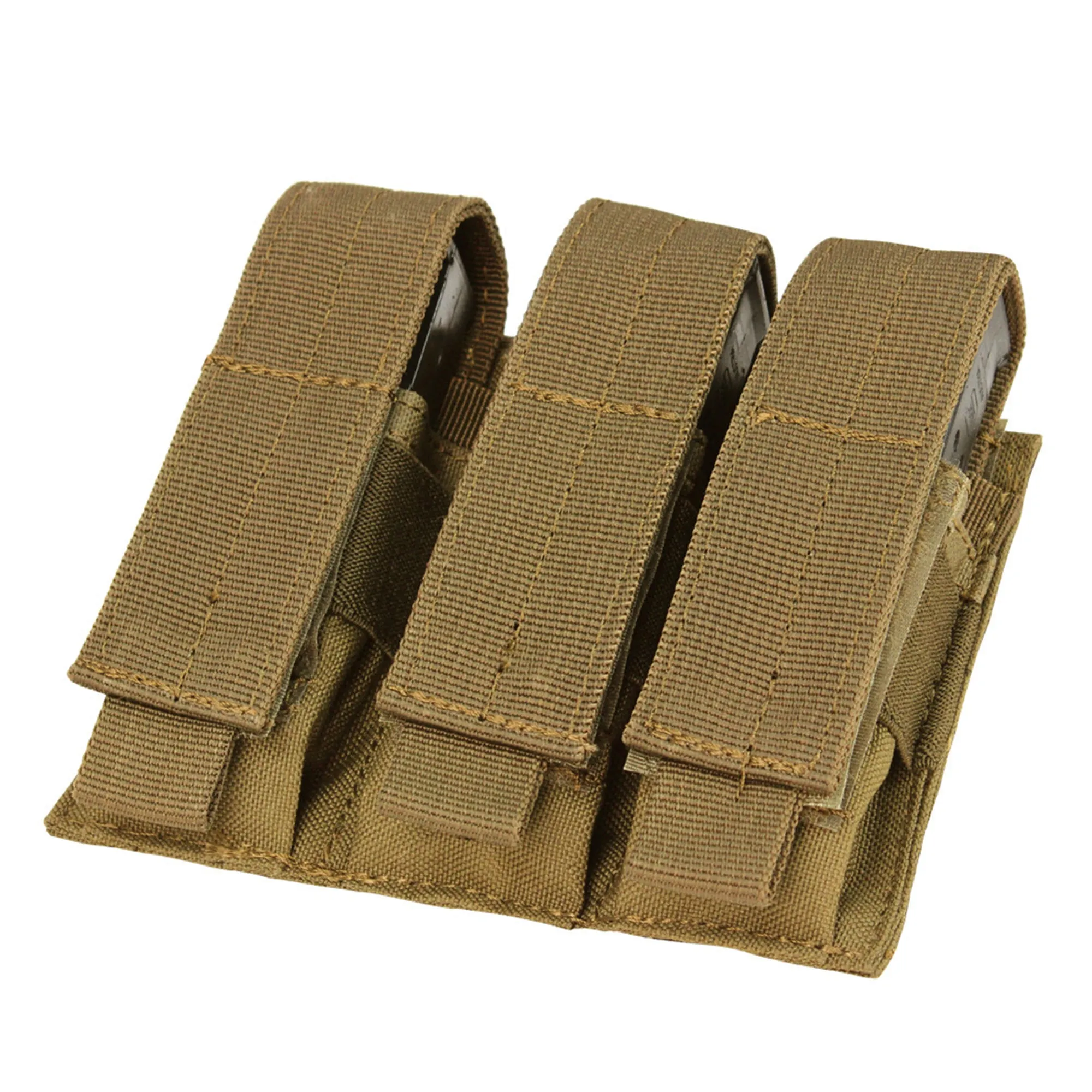 MA52-498 PORTA CARGADOR TRIPLE PARA PISTOLA COYOTE MARCA CONDOR