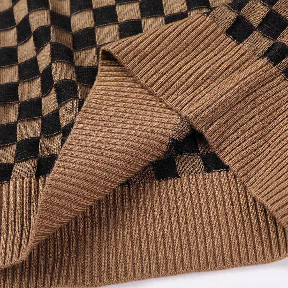 Men's Casual Style Thick Winter Warm O-Neck Knitted Pullover Sweater