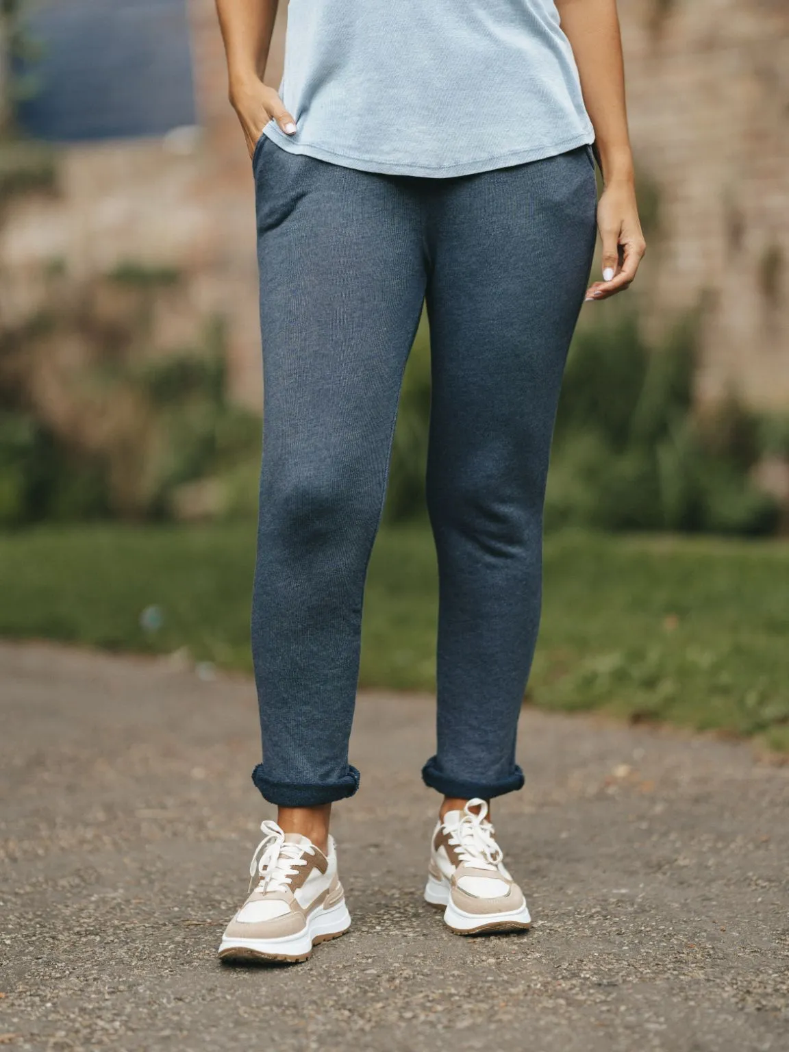 Navy Aurora Joggers