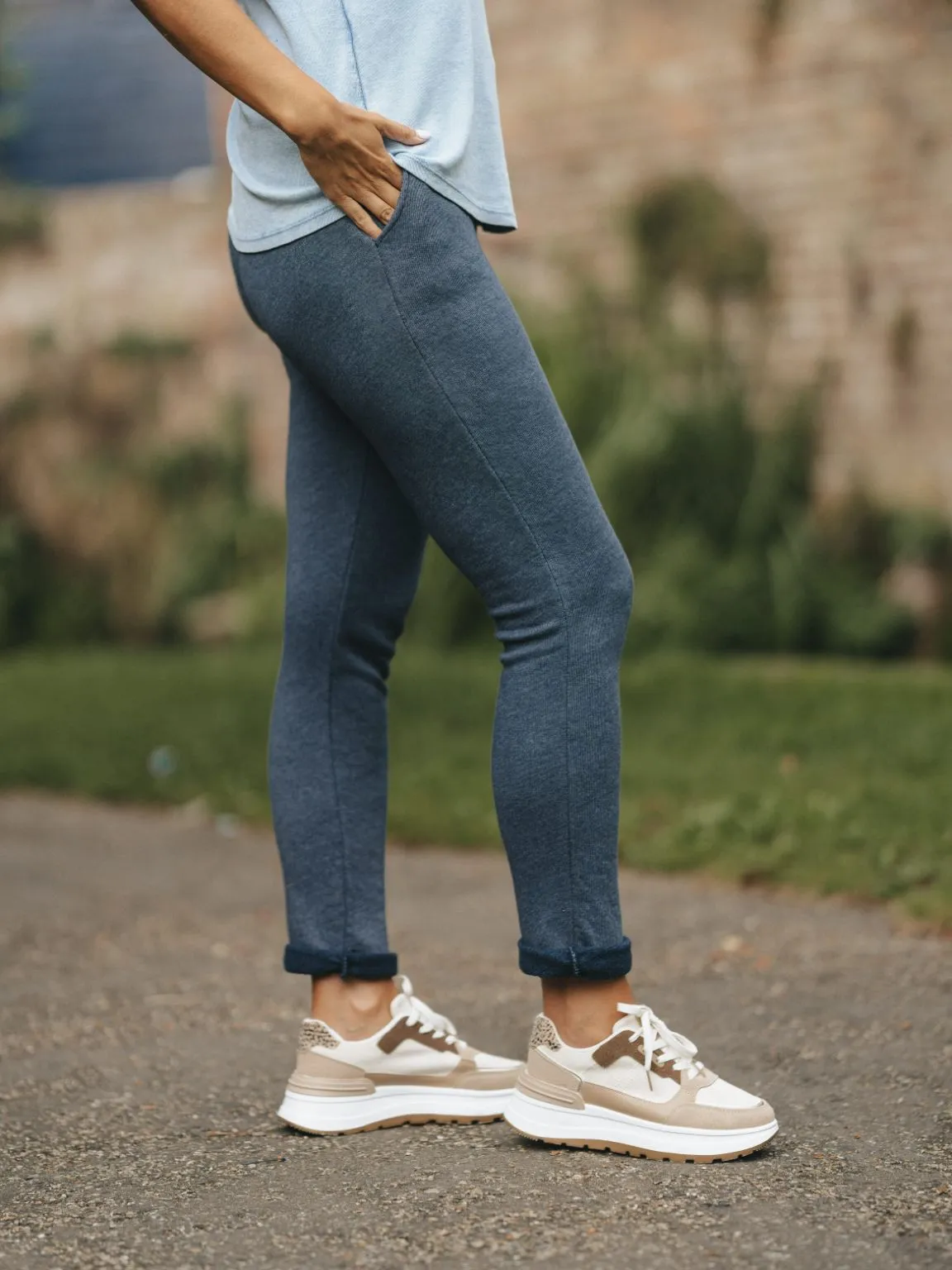 Navy Aurora Joggers