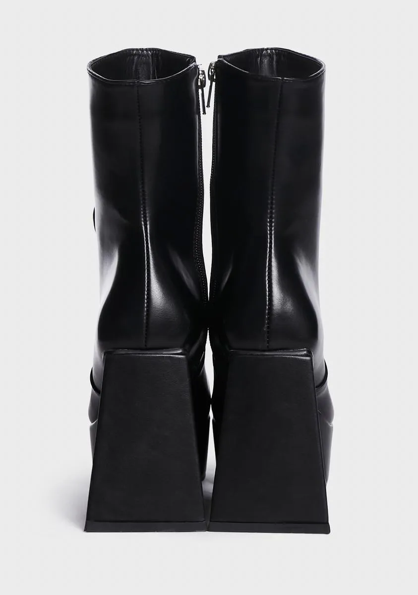Never Simple Ankle Boots-