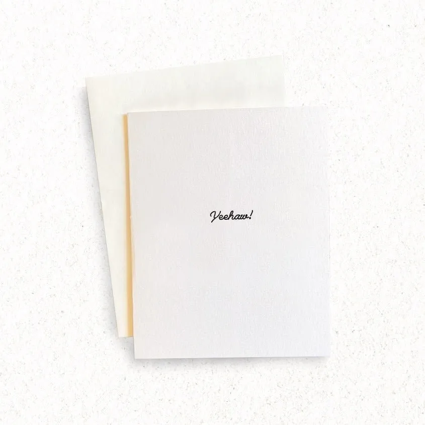 PHX GEN Greeting Cards - Yeehaw!