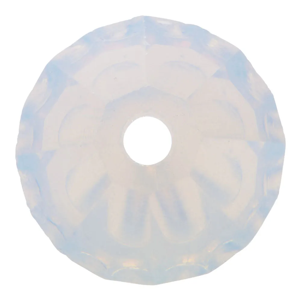 Preciosa Czech Crystal, Bicone Bead 5mm, White Opal (32 Pieces)
