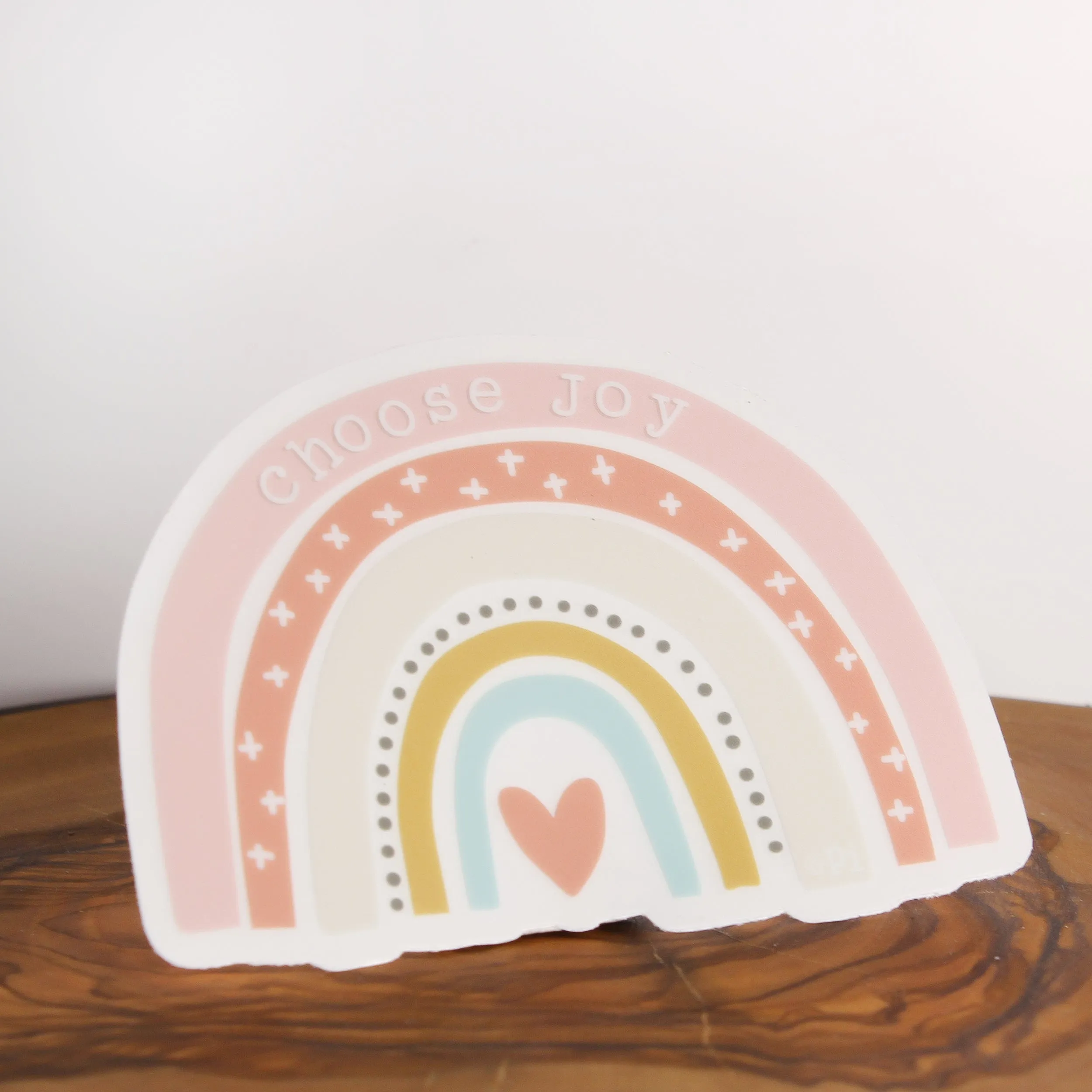 Rainbow Sticker Choose Joy