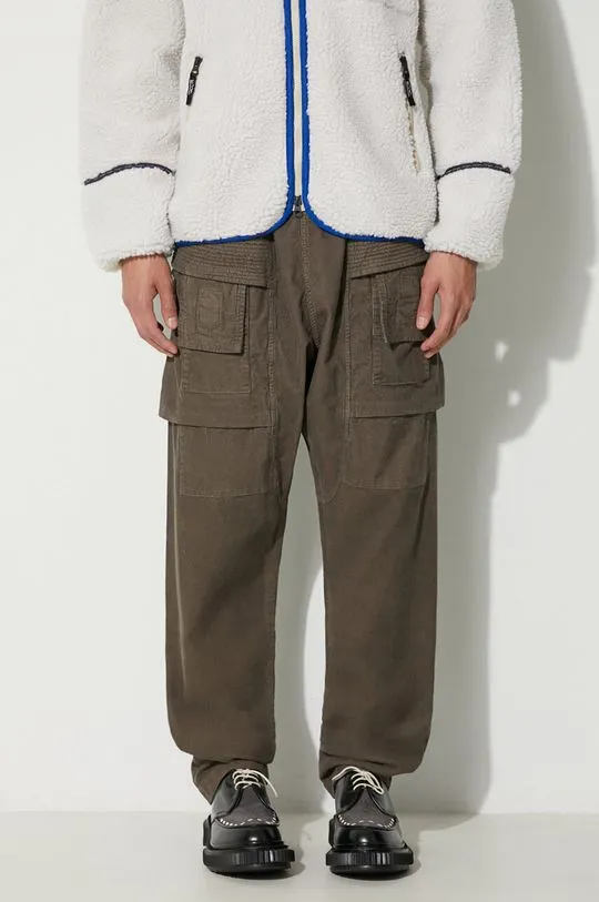 Rick Owens corduroy trousers brown color