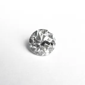 Salt and Pepper Brilliant Diamond - 0.97ct Round
