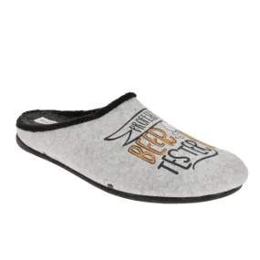 Sovella Men's Beer Tester Slipper Gray