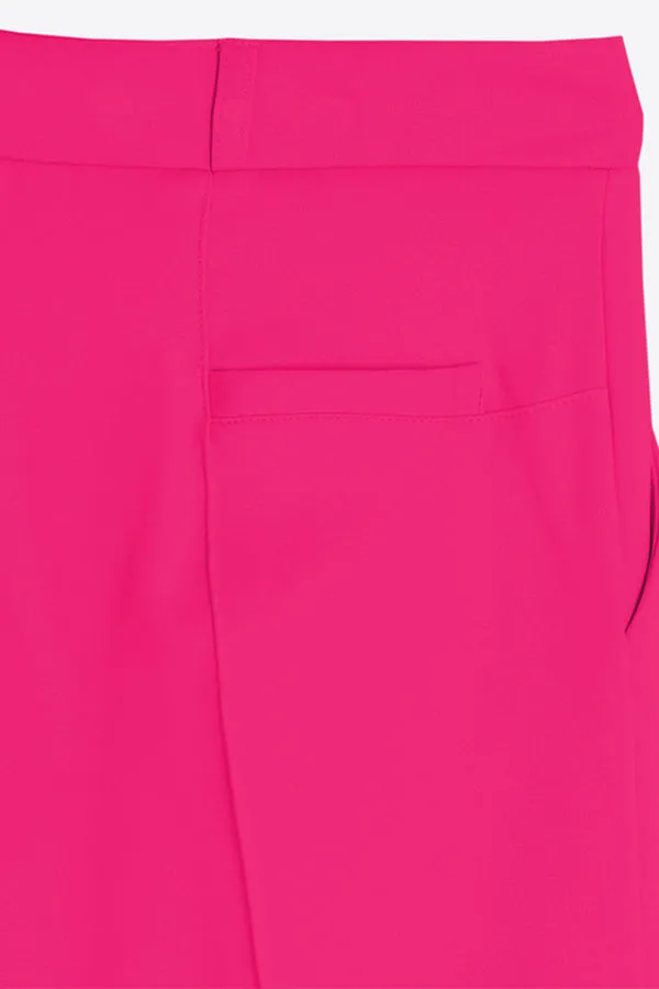 Vilagallo CARLA PINK KNIT PERFECT FIT TROUSER