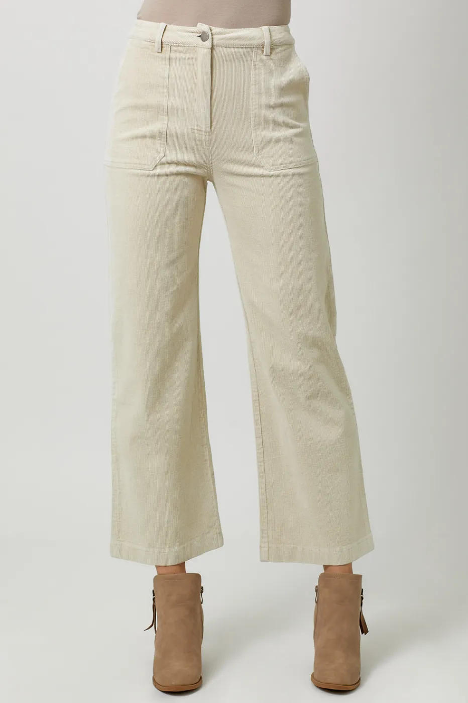 Washed Corduroy Trousers