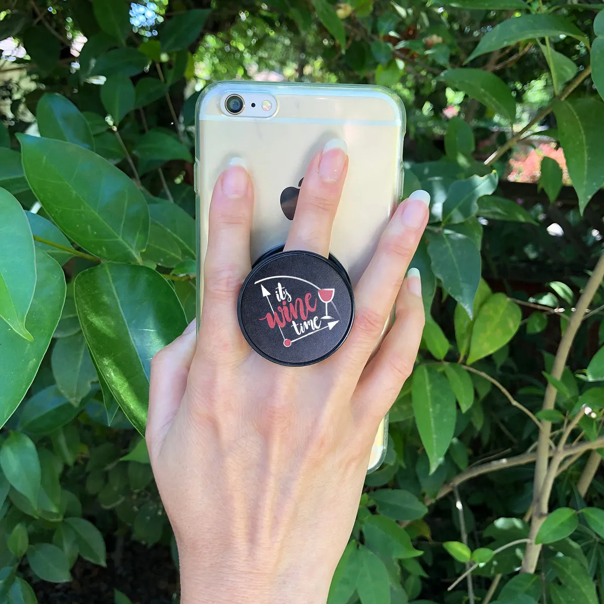 Wine Time Phone Grip