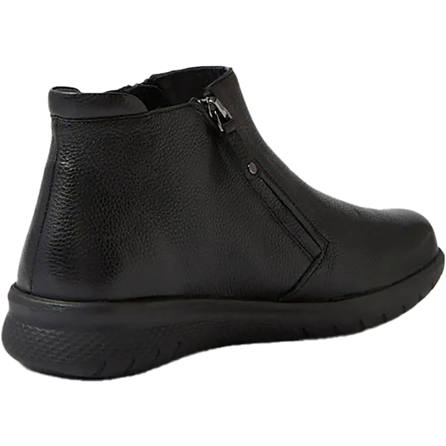 Women's Ziera Solange Black Tumbled Leather